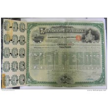 BON-209 CUBA BON 1889 100$. AYUNTAMIENTO DE LA HABANA.