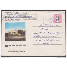 1983-EP-106 CUBA 1983. Ed.193b. ANGOLA WAR. POSTAL STATIONERY. MARTI. CLINICA ESTOMATOLOGICA. USED.