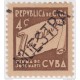 1937-228 CUBA. REPUBLICA. 1937. Ed.312. ESCRITORES Y ARTISTAS. 4c CUBA. MUESTRA PROOF. GOMA MANCHAS.
