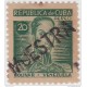 1937-233 CUBA. REPUBLICA. 1937. Ed.325. ESCRITORES. 20c VENEZUELA BOLIVAR. MUESTRA PROOF. GOMA MANCHAS.
