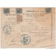 1884-UF-13 CUBA SPAIN REVENUE USE (LG-540). 10c. ALFONSO XII. 1884. BIRTH ACT IN FRANCE LEGALIZED.