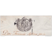 1829-PS-1 SPAIN ESPAÑA REVENUE SEALLED PAPER 1829 PAPEL SELLADO SELLO ILUSTRES