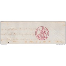 1857-PS-10 SPAIN ESPAÑA REVENUE SEALLED PAPER 1857 PAPEL SELLADO SELLO ILUSTRES