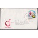 1981-FDC-17 CUBA. 1981. REGISTERED FDC XX ANIV CIRCULOS INFANTILES. BABYCARE.