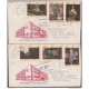 1981-FDC-18 CUBA. 1981. REGISTERED FDC OBRAS ARTE MUSEO NACIONAL. ART.