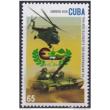 2016.45 CUBA 2016 MNH. 65 ANIV EJERCITO CENTRAL. ARMY.