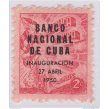 1950-164 CUBA REPUBLICA 1950. BANCO NACIONAL PROPAGANDA DEL TABACO. TOBACCO COMPLETE SET. MH.