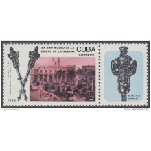 1988.56 CUBA 1988 MNH. Ed.3406. XX ANIV MUSEO DE LA CIUDAD DE LA HABANA. MUSEUM
