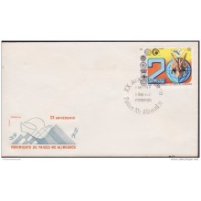 1981-FDC-33  CUBA. FDC. 1981. MOVIMIENTO PAISES NO ALINEADOS. MANOS HANDS.