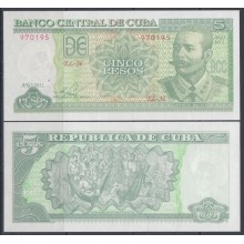 2011-BK-100 CUBA 5$ 2011 ANTONIO MACEO. UNC