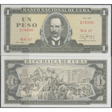 1988-BK-1 CUBA. 1$ JOSE MARTI 1988 UNC PLANCHA