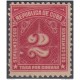 1914-111 CUBA REPUBLICA. 1914. Ed.6. 2c TASA POR COBRAR. POSTAGE DUE. MNH.