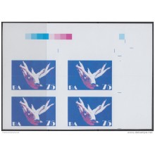2013-506 CUBA MNH 2013. IMPERFORATED PROOF BLOCK 4. WHITHOUT COLOR. ALICIA ALONSO. BALLET. DANZA. DANCE.