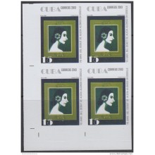 2013-508 CUBA MNH 2013. IMPERFORATED PROOF BLOCK 4. ALICIA ALONSO. BALLET. DANZA. DANCE.