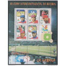 2002.146 CUBA 2002. MNH. Ed.4609 FE. SPECIAL SHEET. COPA DE BEISBOL. BASEBALL. SPORT.