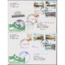 2006-FDC-105 CUBA 2006 FDC REG COVER TO SPAIN. EXPO MUNDIAL DE FILATELIA DE MALAGA, ESPAÑA. WORLD PHILATELIC EXPO.