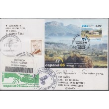 2006-FDC-105 CUBA 2006 FDC REG COVER TO SPAIN. EXPO MUNDIAL DE FILATELIA DE MALAGA, ESPAÑA. WORLD PHILATELIC EXPO.