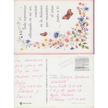1999-EP-28 CUBA 1999. Ed.30b. MOTHER DAY SPECIAL DELIVERY. ENTERO POSTAL. POSTAL STATIONERY. FLOWERS. FLORES. USED.
