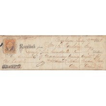 E5233 US. EXCHANGE BANK CHECK 1868.