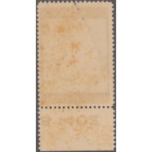 1958-294 CUBA REPUBLICA 1958 Ed.778 CHRISTMAS NAVIDAD ORCHILD ORQUIDEAS PLATE NUMBER. MANCHAS