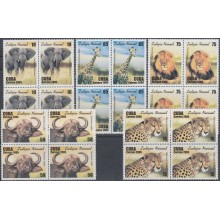 2005.53 CUBA MNH 2005. ZOOLOGICO ZOO LION FELINES TIGRE TIGER ELEFANTE ELEPHANT JIRAFA URO. BLOCK 4
