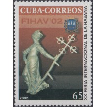 2002.154 CUBA MNH 2002. FIHAV FERIA INTERNACIONAL DE LA HABANA GIRALDILLA.