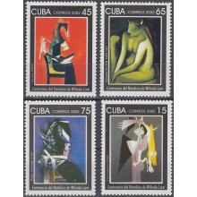 2002.156 CUBA MNH 2002. CENTENARIO DE WILFREDO LAM. ARTE ART.