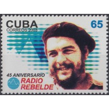 2003.142 CUBA MNH 2003. 45 ANIV RADIO REBELDE ERNESTO CHE GUEVARA