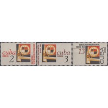 1966.50 CUBA MNH 1966. Ed.11301-03. CONFERENCIA INTERNACIONAL TRICONTINENTAL OSPAAAL