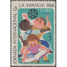 1968.38 CUBA MNH 1967. Ed.1575. JORNADA INTERNACIONAL DE LA INFANCIA. CHILDREN.
