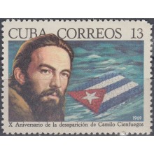 1969.54 CUBA MNH 1969 Ed. 1685 CAMILO CIENFUEGOS.