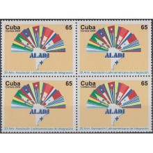 2000.94 CUBA MNH 2000 Ed.4438 ALADI. 20 ANIV ASOCIACION LATINOAMERICANA INTEGRACION. BLOCK 4.