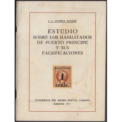 LIT-9 CUBA US OCCUPATION ESTUDIO HABILITADOS DE PUERTO PRINCIPE 1971