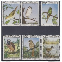1975.73 CUBA MNH 1975. Ed.2225-30 AVES ENDEMICAS. BIRDS PAJAROS
