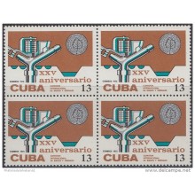 1975.70 CUBA MNH 1975. Ed.2232 XXV ANIV COMISION RIEGOS Y DRENAJES WATER BLOCK 4.