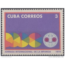 1975.68 CUBA MNH 1975. Ed.2224 JORNADA INTERNACIONAL DE LA INFANCIA. CHILDREN