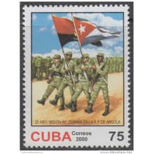 2000.110 CUBA MNH 2000. Ed.4463 25 ANIV MISION CUBANA EN ANGOLA.