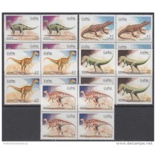 1999.101 CUBA MNH 1999. Ed.4331-35 ANIMALES PREHISTORICOS. DINOSAURIOS DINOSAUR BLOCK 4.