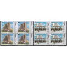 1999.85 CUBA MNH 1999 Ed.4390-91. 40 ANIV FUERZAS ARMADAS ARMY. MILICIA MILITIA BLOCK 4.