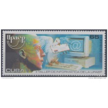 2002.20- * CUBA 2002. MNH. TALLER DE INFORMATICA DE LA UPAEP. COMPUTACION. PALOMA. PIGEON.