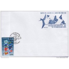 2012-FDC-11 CUBA 2012 FDC AMISTAD FRIENDSHIP NAURU TONGA KIRIBATI FIJI COOK Is. SALOMON Is. SOLOMON Is.