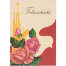1981-EP-105 CUBA 1981 POSTAL STATIONERY. Ed.128b. DIA DE LAS MADRES. MOTHER DAY SPECIAL DELIVERY. ROSA Y FUSIL FLOWER UN