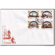 2009-FDC-10 CUBA FDC COMPLETE SET 2009 MNH TURISTIC FIT 09. TURISMO. PAISAJES DE CUBA.