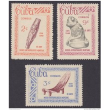1963.86 CUBA 1963 MNH. Ed.000-00. MUSEO ANTROPOLOGICO MONTANE. ARQUEOLOGIA ARCHEOLOGY INDIAN.