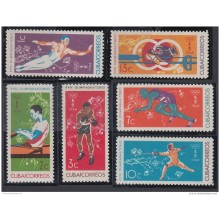 1964.111 CUBA 1964 MNH. Ed.1072-77. TOKIO OLYMPIC GAMES. JUEGOS OLIMPICOS JAPON JAPAN.