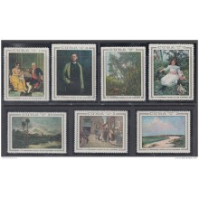 1968.63 CUBA 1968 MNH. Ed.1618-24. OBRAS ARTE SAN ALEJANDRO ART SCHOOL.