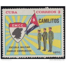 1970.81 CUBA 1970 MNH. Ed.1827. ESCUELA MILITAR CAMILO CIENFUEGOS, CAMILITOS.