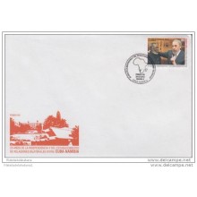 2010-FDC-16 CUBA 2010 FDC. 20 AÑOS DE LAS  RELACIONES CUBA - NAMIBIA. FIDEL CASTRO.