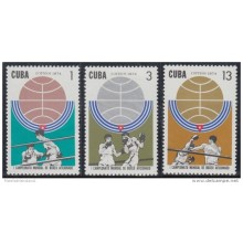 1974.92 CUBA 1974 MNH. Ed.2154-2156. CAMPEONADO MUNDIAL BOXEO AFICIONADO. BOXING.