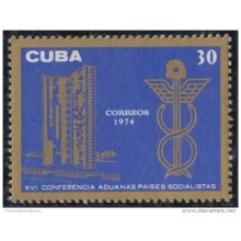 1974.94 CUBA 1974 MNH. Ed.2179. CONFERENCIA ADUANAS DE PAISES SOCIALISTAS, CUSTOM.
